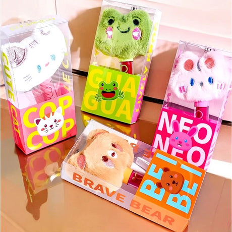 Luciu De Buze Cu Papusi De Plus | GlamyBear - vivimall.ro