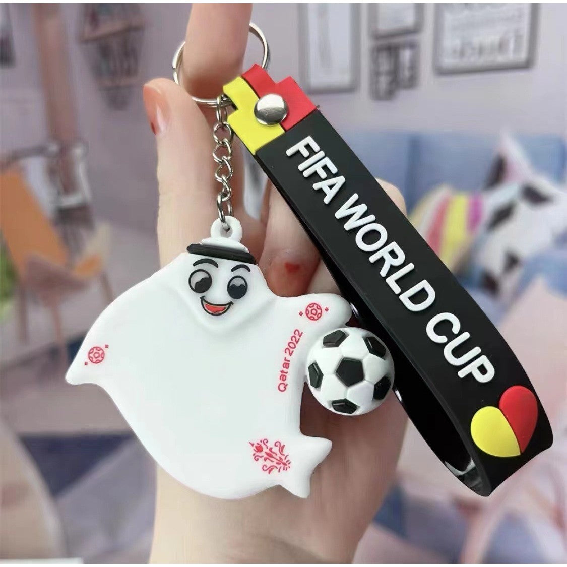Breloc Mascota Cupa Mondiala Fifa 2022, Vivimall