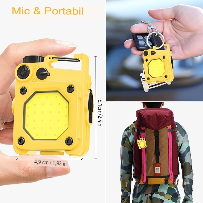 Suport rotativ 180° lanternă mini Elvis, reglare unghi iluminare, detaliu mecanism pivotant