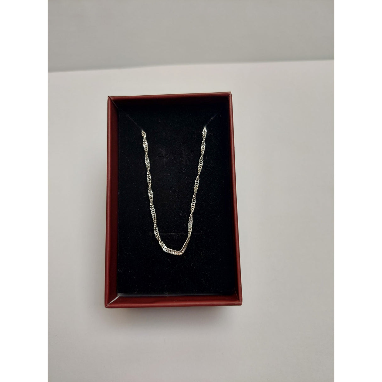 Lantisor Argint 925 Rasucit 55 cm, Jolie Silver, 2.6g - vivimall.ro