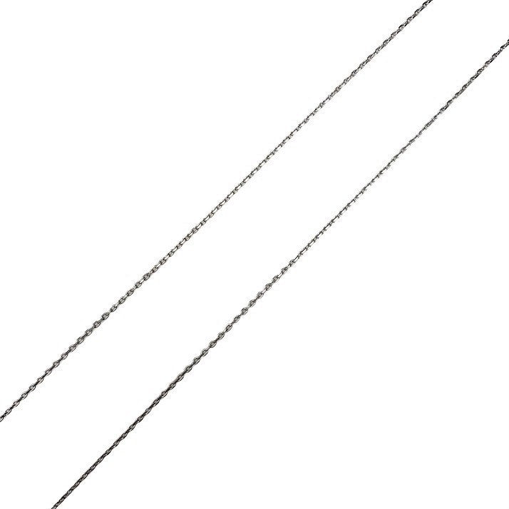 Lantisor din Argint 925 rodiat, model la baza gatului, 38 cm - vivimall.ro