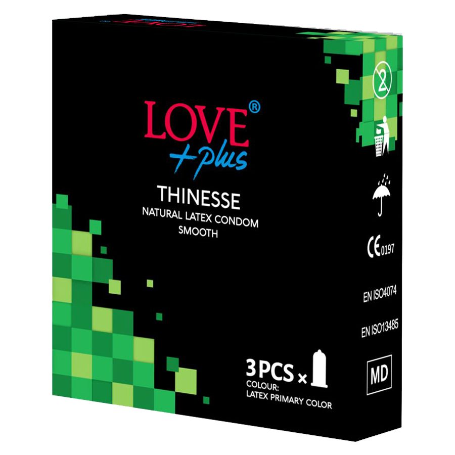Love plus Prezervative 3 buc Thinesse