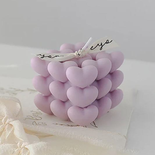 Lumanare Parfumata Decorativa, Lumanare Pentru Diferite Ocazii, Aroma De Lavanda - vivimall.ro