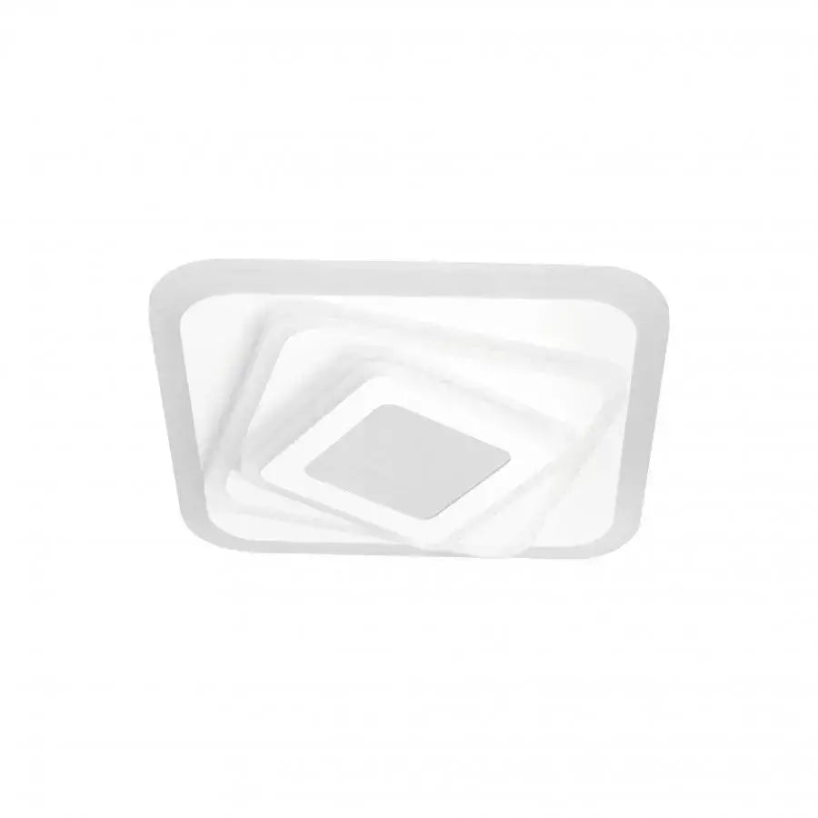 Lustra Led Nexa 3D, Patrata, Lumina Rece/Calda/Neutra - vivimall.ro