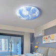Lustra Led Earth, Diametru 35Cm, Lumina Rece/Calda/Neutra - vivimall.ro