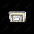 Lustra Led Cu Cristal Mita, Patrata, Lumina Rece/Calda/Neutra - vivimall.ro