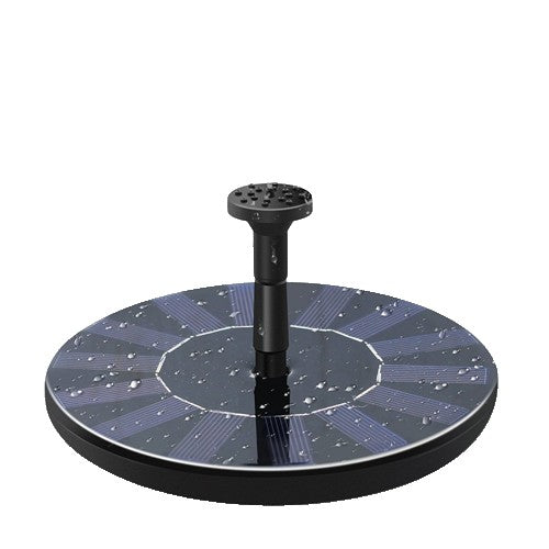 Fantana Arteziana pentru Gradina, Vivimall, Solara, Automata, Rotunda, 3 Moduri de Pulverizare, Negru, 16 cm - vivimall.ro