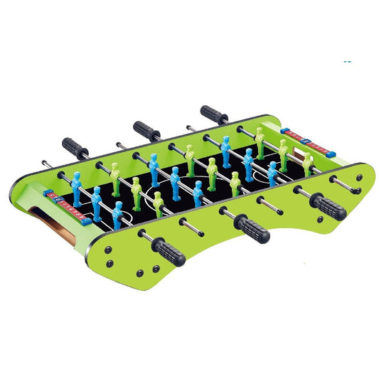 Masa De Fotbal Cu Teren, Fara Picioare, 6 Manere, Tablou De Scor, Din Lemn/Otel/Metal - vivimall.ro