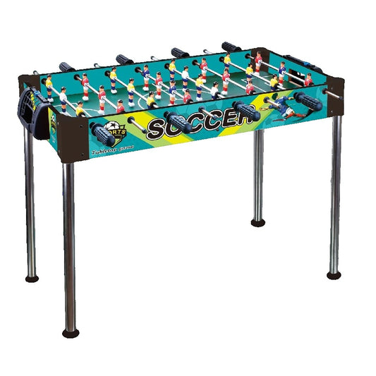 Masa De Fotbal, Cu Picioare Inalte, 8 Manere, Tablou De Scor, Din Lemn/Otel Si Abs - vivimall.ro