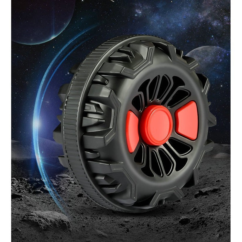 Masinuta Electrica Vivimall, pe 4 Roti, Tip ATV, cu Acumulator, Sistem Anti-Rasturnare, Sistem de Lumini si Sunet, 2-5 Ani, 70 x 43 x 48 cm, Rosu, Resigilat - vivimall.ro