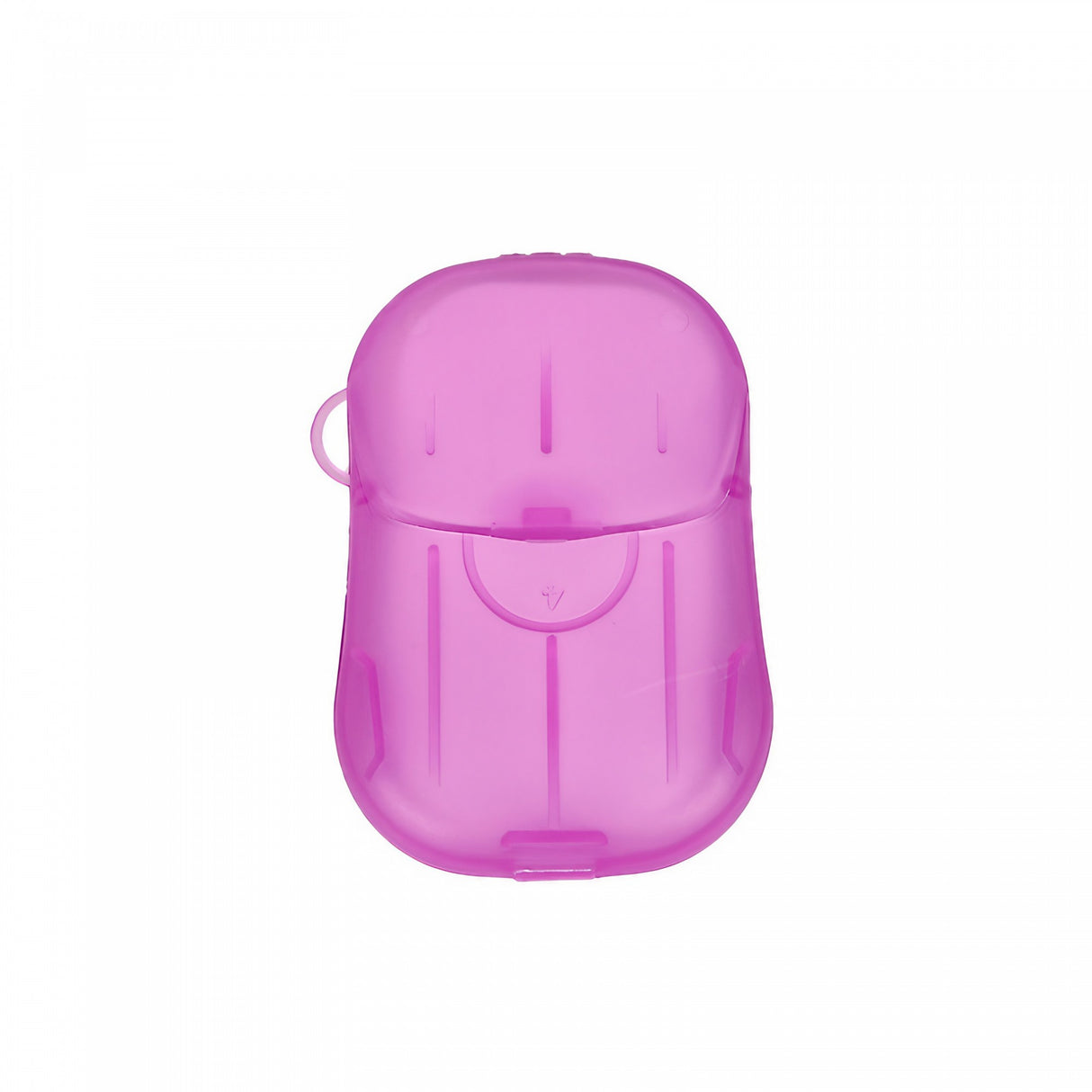 Mini Cutie de Sapun din Hartie, Flippy, de Unica Folosinta, Portabila, Potrivit pentru Calatorii, 20 buc, Roz