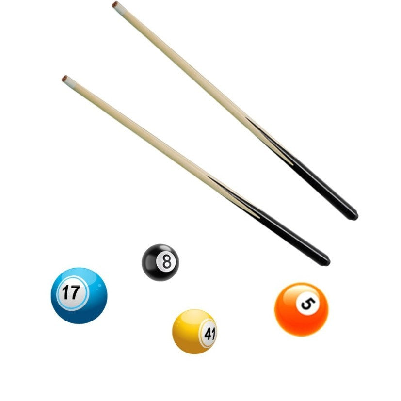 Mini Masa de Biliard pentru Copii, Vivimall, Durabil, Usor de Transportat, 2 Tacuri, 16 Bile, 69x37x60 cm - vivimall.ro