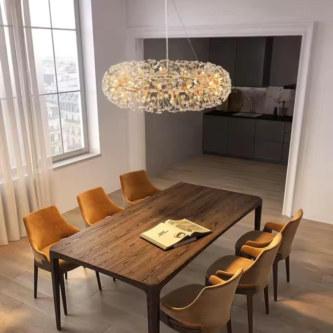 Candelabru Cristal Minuet 12X G9, Diametru 60Cm, Lucios - vivimall.ro