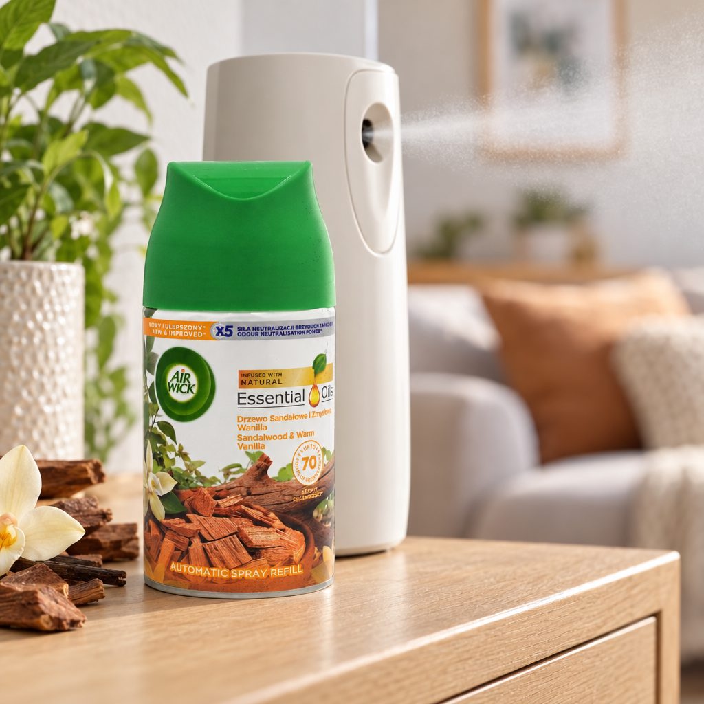 Odorizant Rezerva, Airwick, 250 ml Sandalwood Warm Vanilla