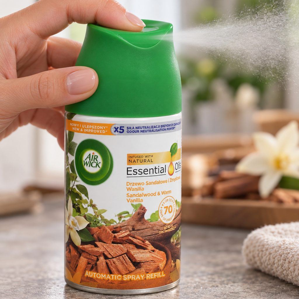 Odorizant Rezerva, Airwick, 250 ml Sandalwood Warm Vanilla