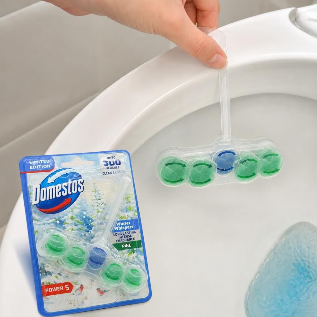 Odorizant WC, Domestos, Bile 50 g Pin