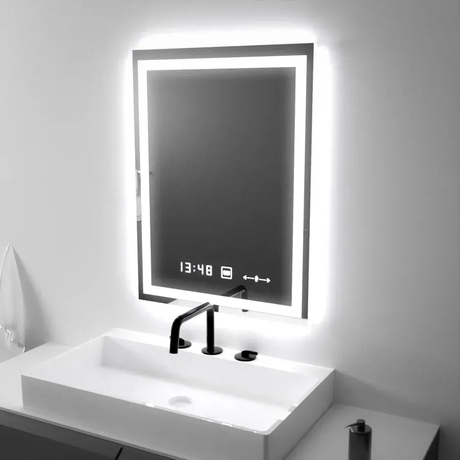 Oglindă LED Rectangulară Verite Marcello | Motionglow - vivimall.ro