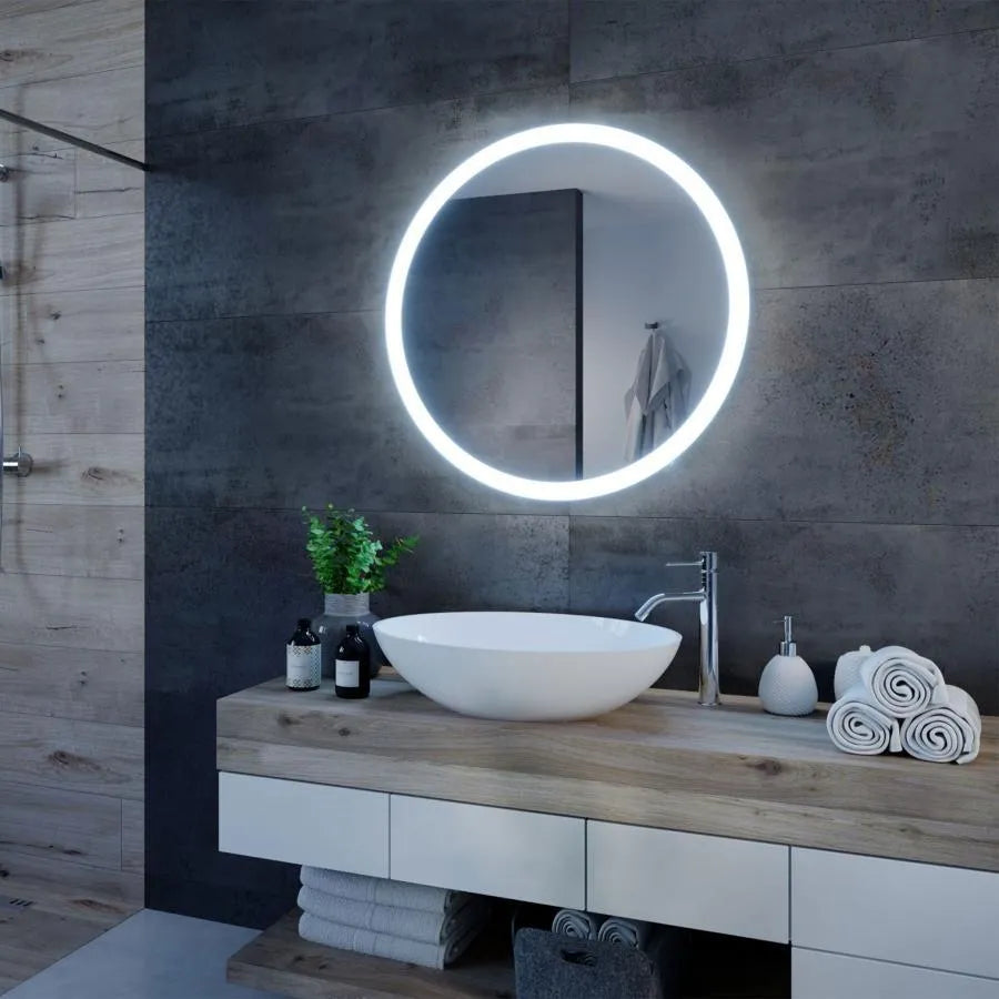 Oglindă LED Touch Dezaburire | BeautyPro - vivimall.ro