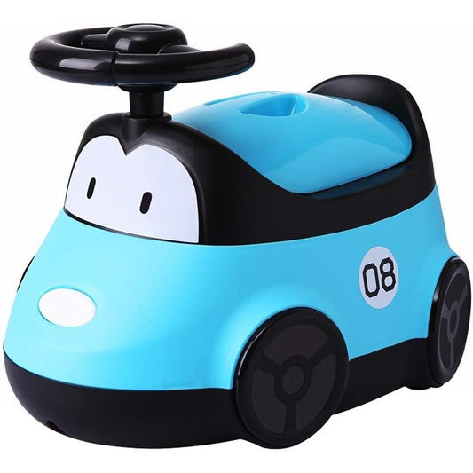 Olita Pentru Copii, +1An, Portabila, Design Masinuta Cu Capac, Model Prietenos, Non-Toxic, Compartiment Detasabil, Usor De Curatat - vivimall.ro