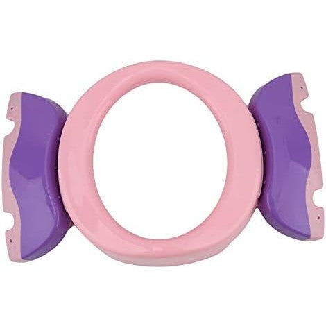 Olita Portabila 2 in 1, Flippy, Olita + Capac de Toaleta, din Plastic, Diametru 21 cm, Roz