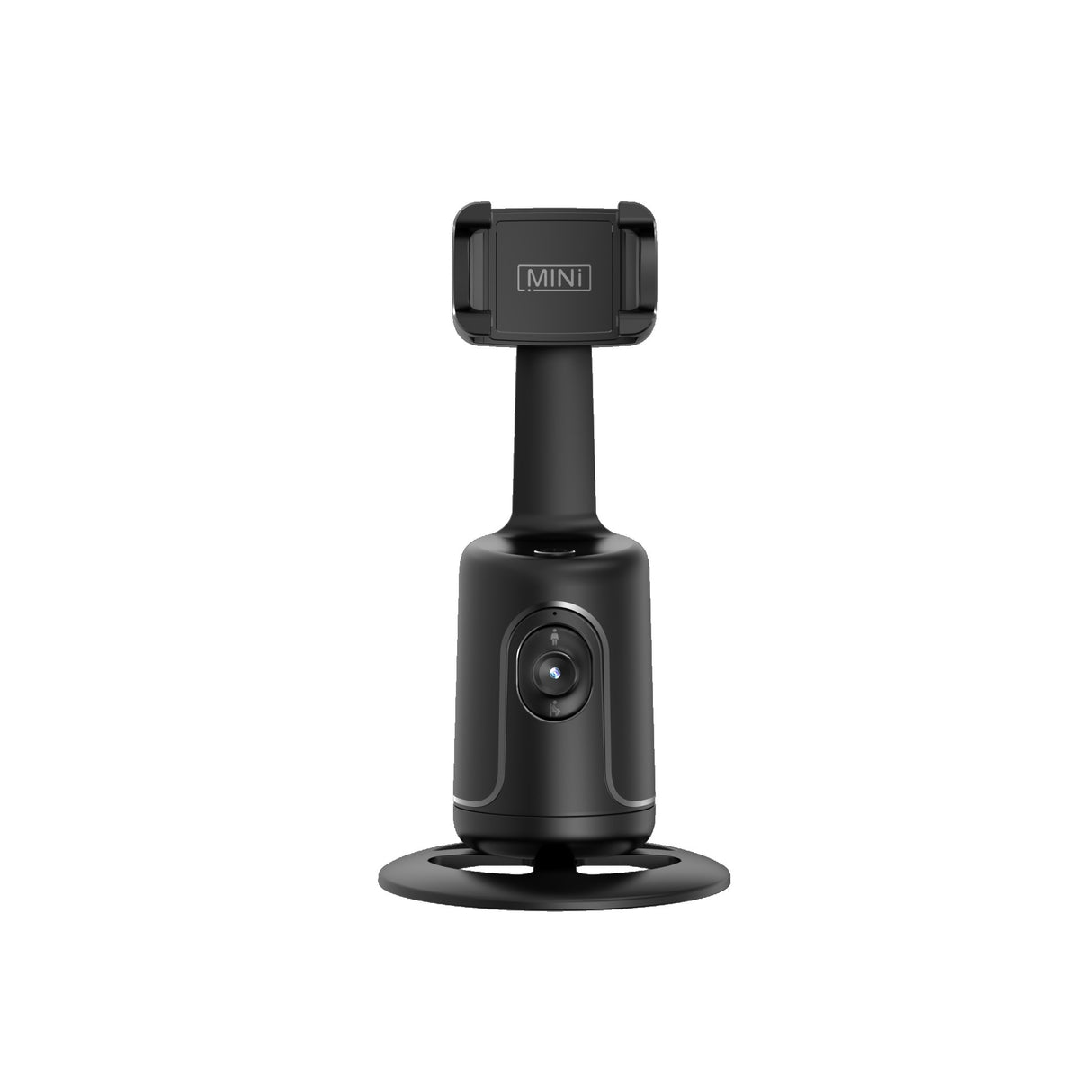 Suport Telefon cu Urmarire Automata, Flippy, AI Face Tracking, Rotire 360 Grade, 17 x 8 cm, Negru - vivimall.ro