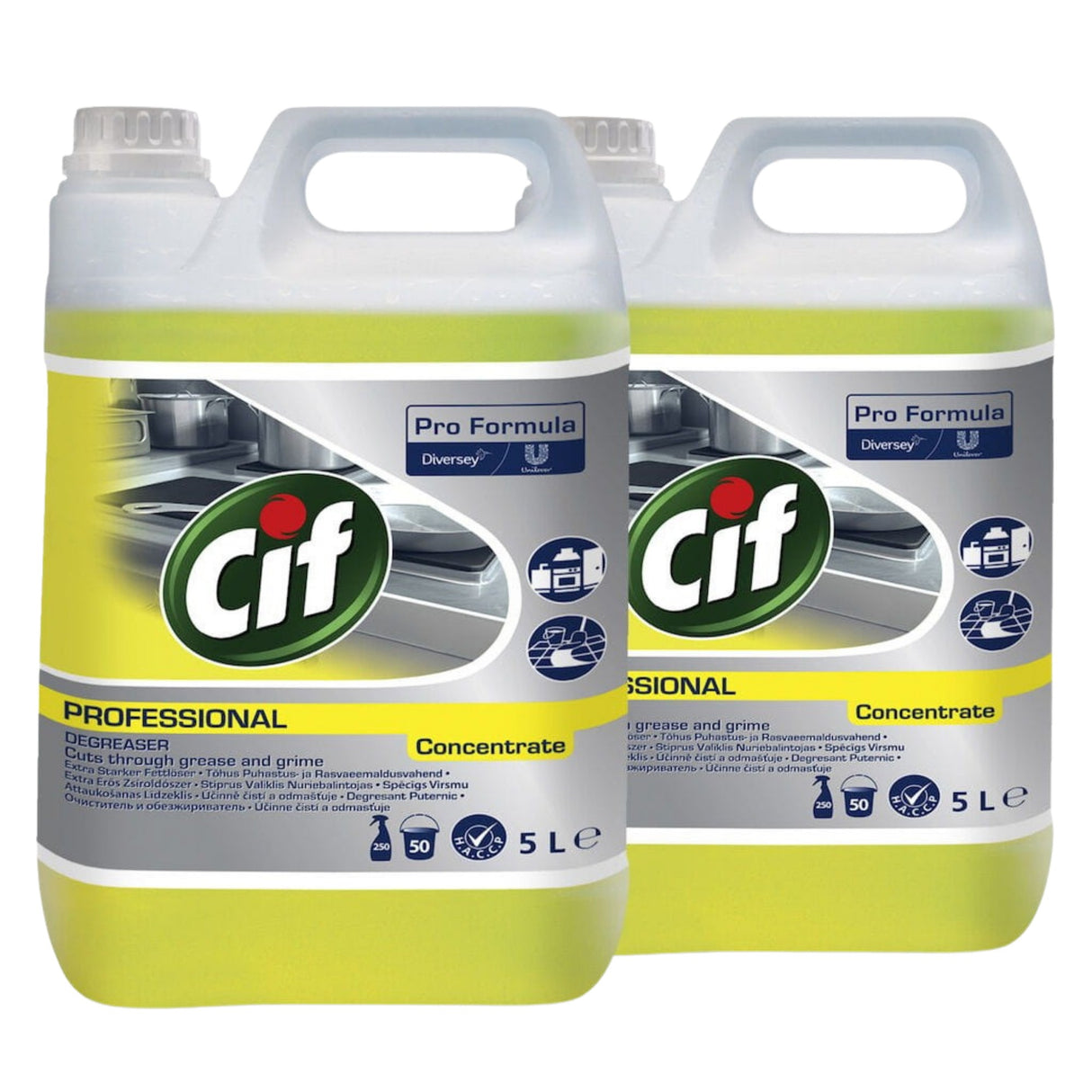 Pachet CIF Professional Degreaser Concentrat – Degresant Profesional 2×5 L - vivimall.ro
