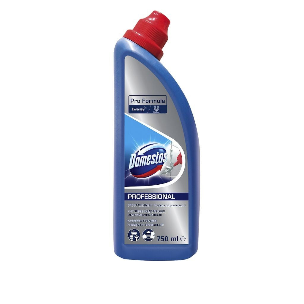 Pachet Domestos Professional Grout Cleaner – Detergent pentru Curatarea Rosturilor, 6×0.75 L - vivimall.ro