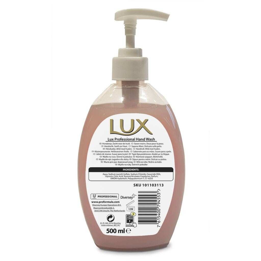 Pachet Lux Professional Hand Wash – Sapun Lichid pentru Maini, 6×0,5 L - vivimall.ro