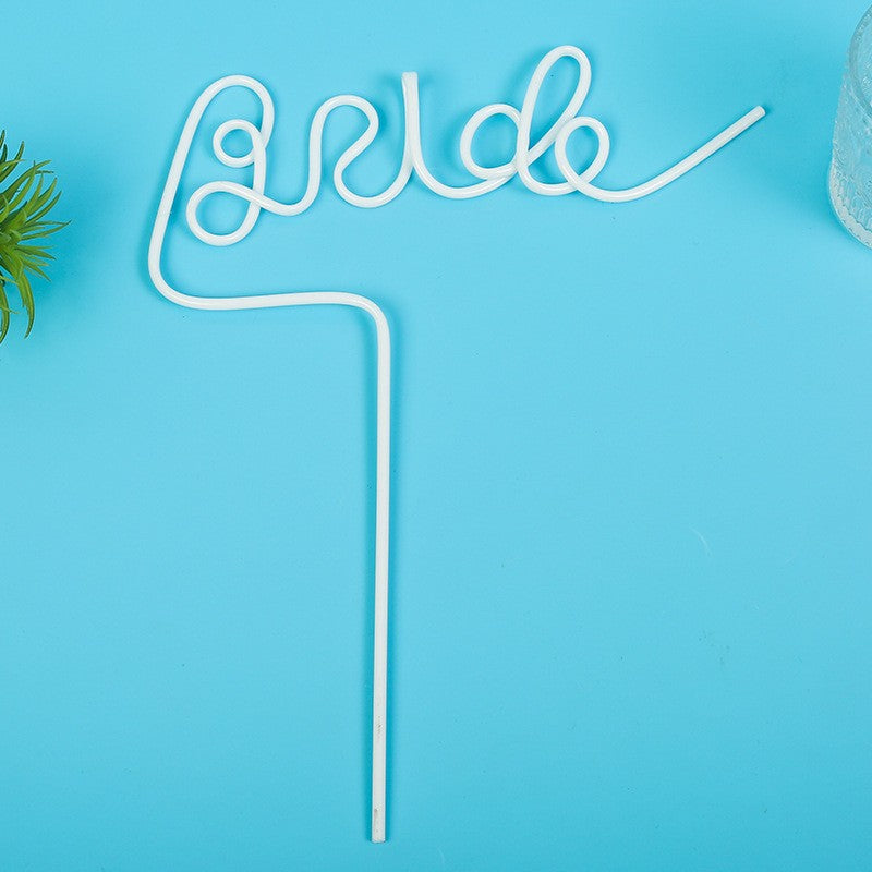 Pai de Plastic, Vivimall, Model Bride, Tematica Nunta, Diametru 0.5 cm, Alb - vivimall.ro