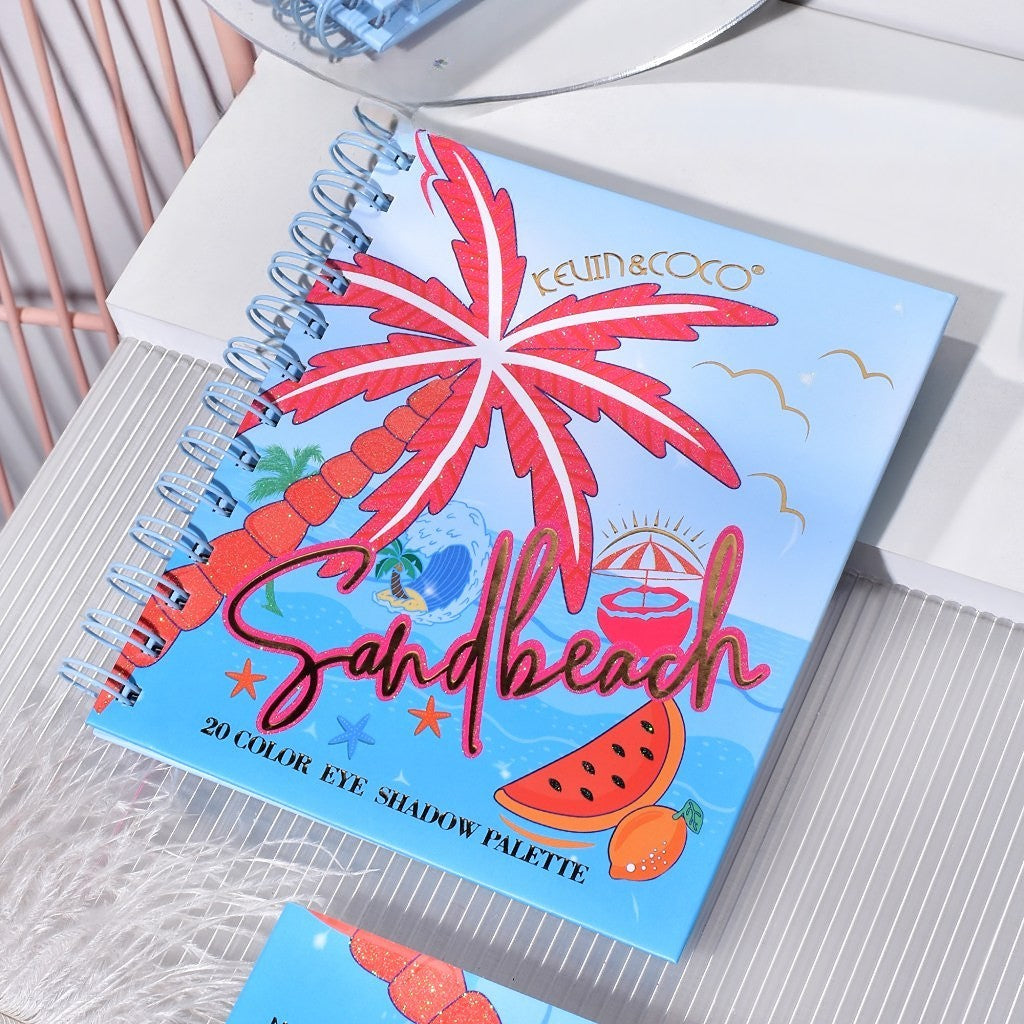 Palete de Machiaj, KEVIN & COCO, Colour Fruit Party, Fard de Pleoape, 20 culori, 15.3 x 17.4 x 1.2 cm - vivimall.ro