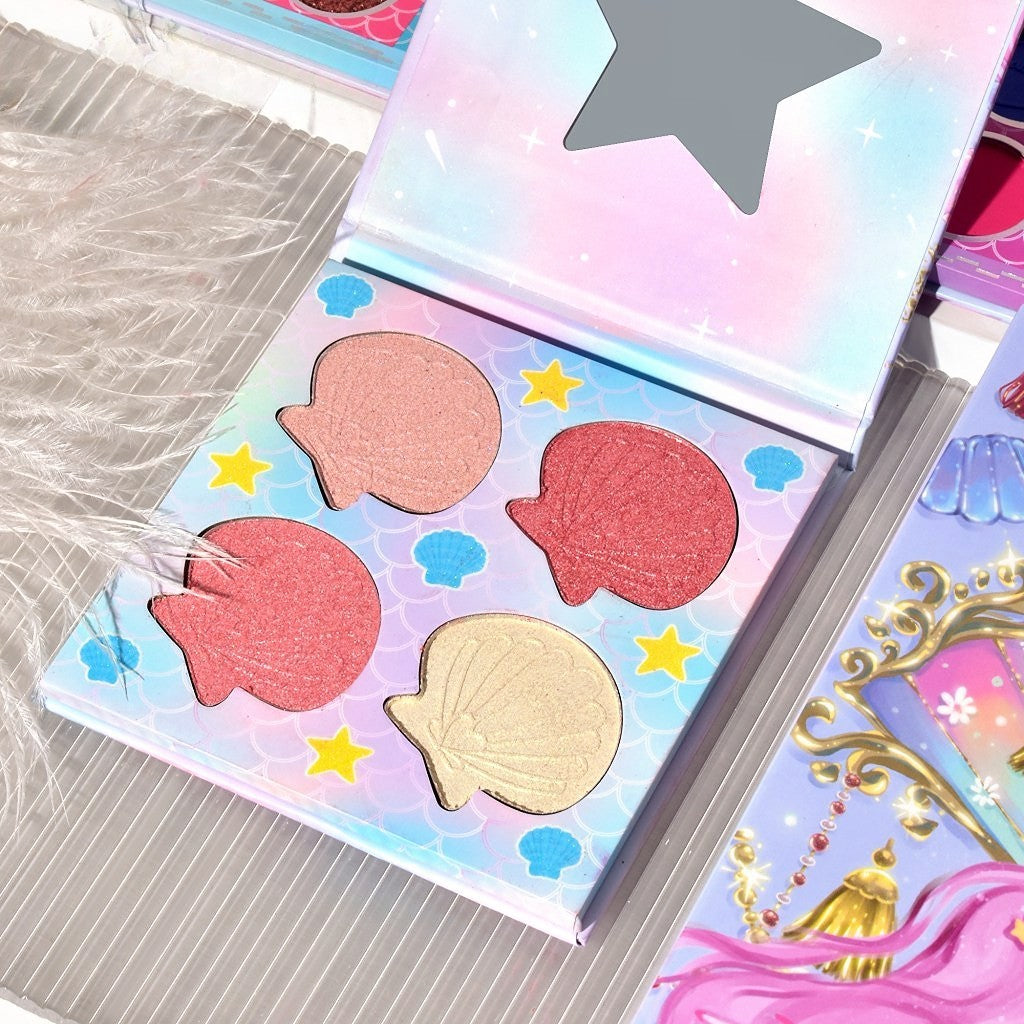 Paleta Machiaj Mermaid 86 Culori | MermaidsColor - vivimall.ro