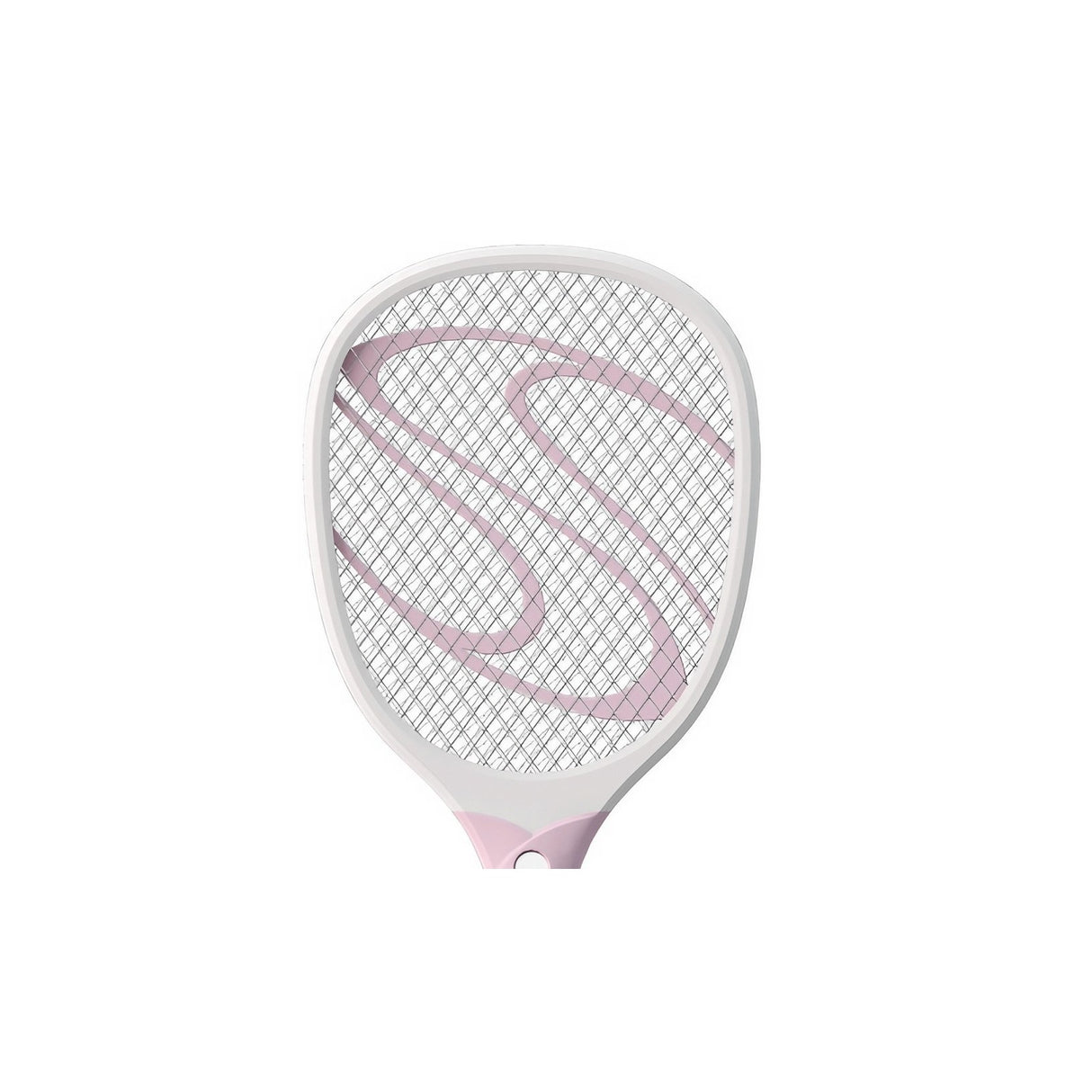 Paleta Electrica pentru Tantari, Muste sau Insecte LED, Vivimall, Plastic, Casa si Gradina, Anti-insecte, Alb-Roz - vivimall.ro