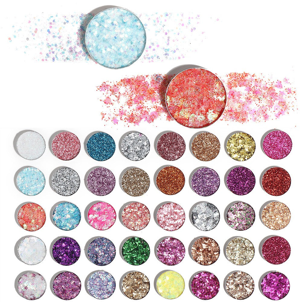 Paleta Glitter 40 Culori | ShineBox - vivimall.ro