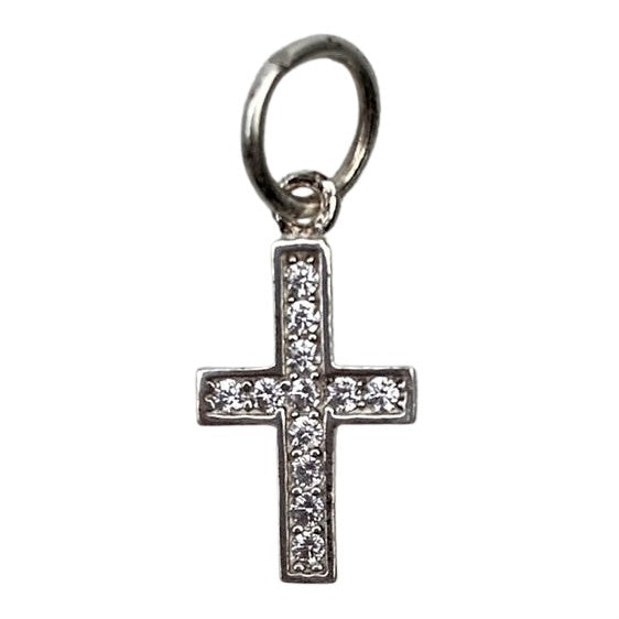 Pandantiv Argint 925 Cruce cu Zirconii - vivimall.ro