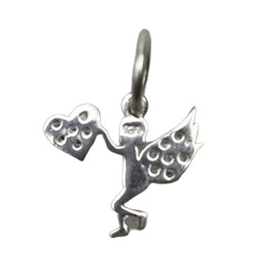 Pandantiv Argint 925 Inger cu Inima - vivimall.ro