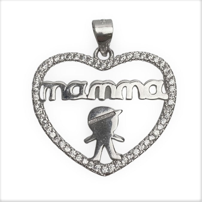 Pandantiv Argint 925 Mamma - vivimall.ro