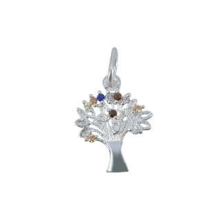 Pandantiv Copacul vietii, Argint 925, 2 cm x 1,3 cm - vivimall.ro