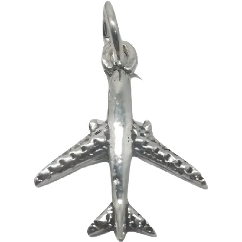 Pandantiv din Argint 925, Avion Pasageri - vivimall.ro