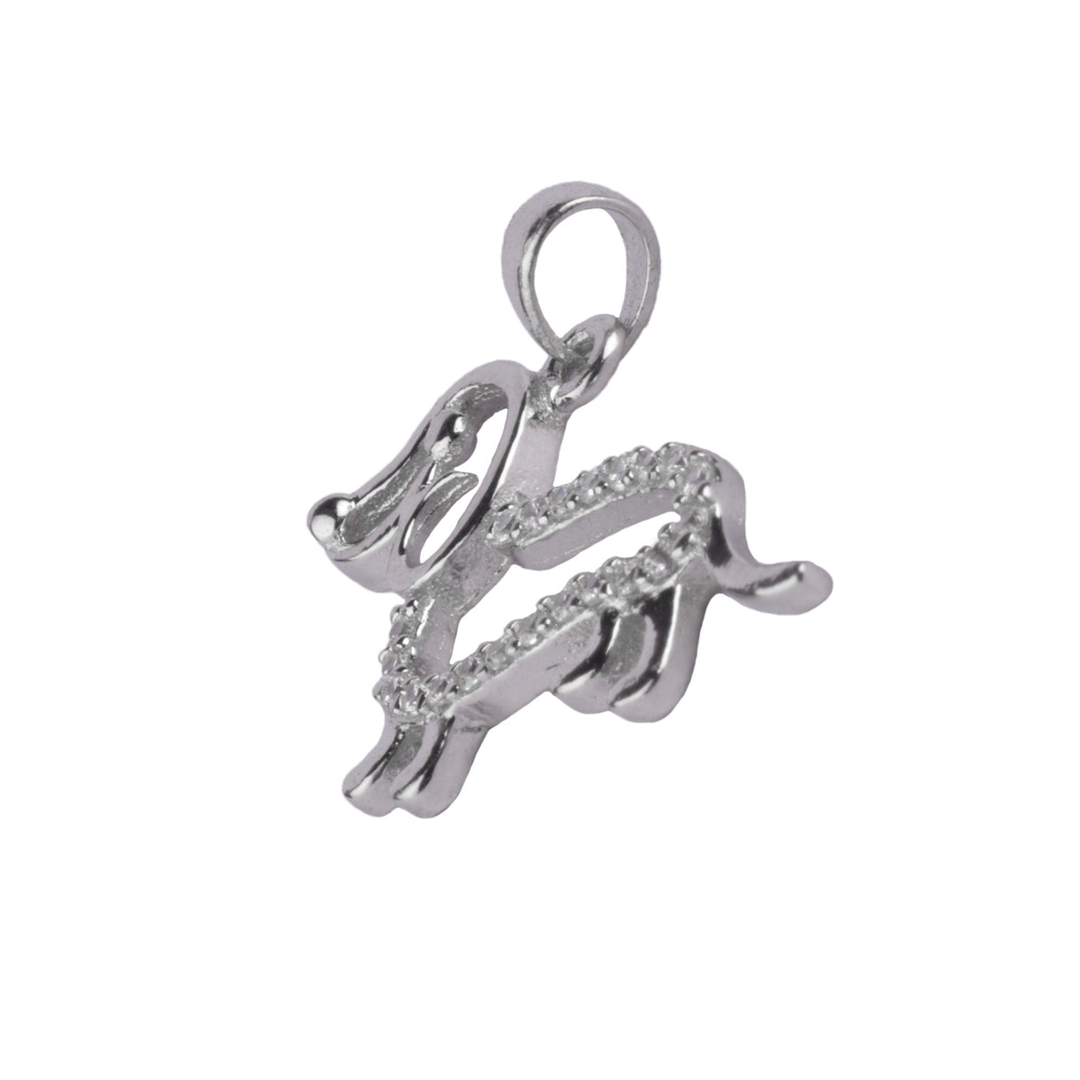 Pandantiv din Argint 925, Catel Long Vehicle cu pietre - vivimall.ro