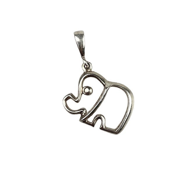 Pandantiv din Argint 925 Elefant contur - vivimall.ro