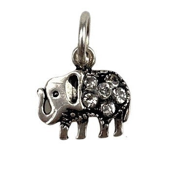 Pandantiv din Argint 925 Elefant cu pietre - vivimall.ro