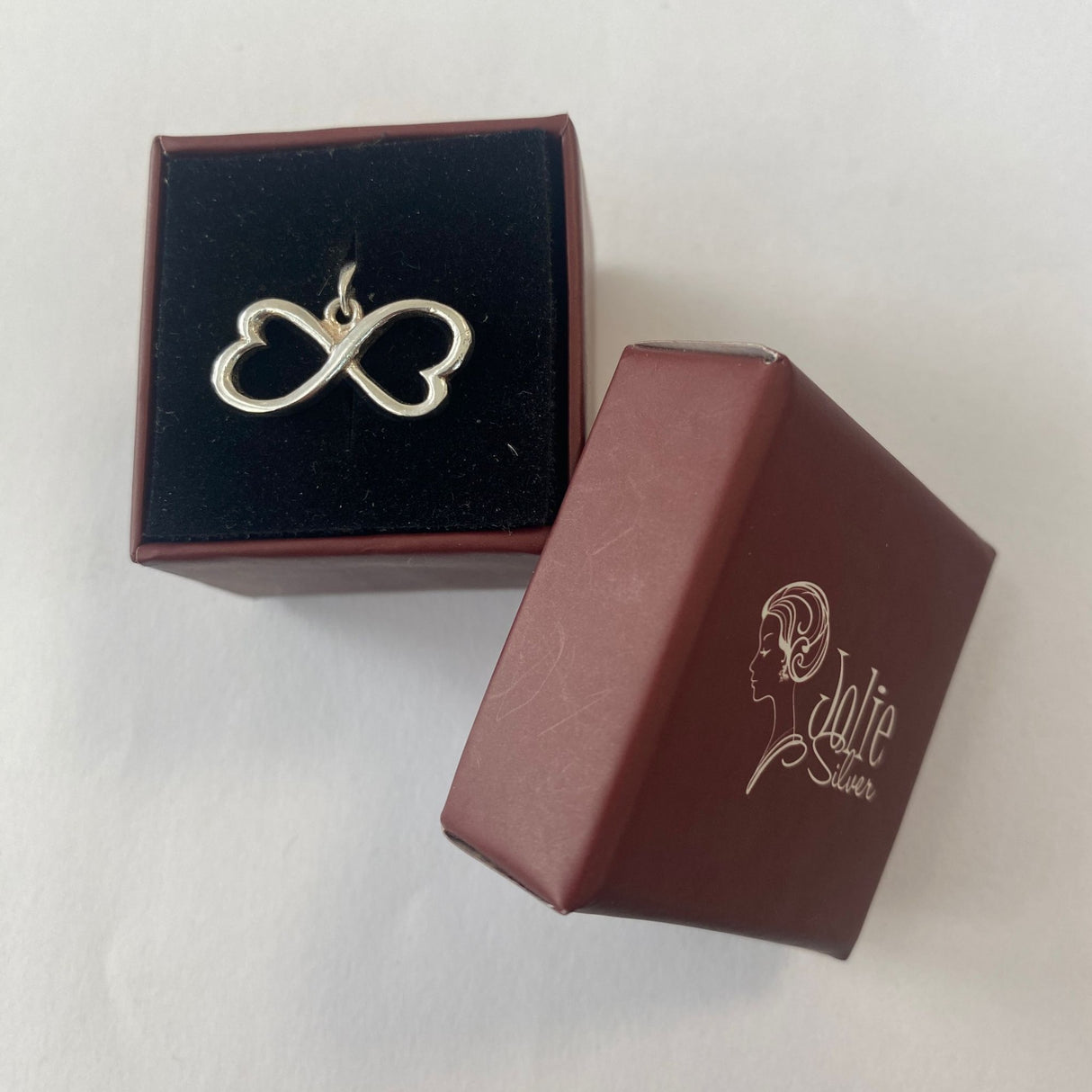 Pandantiv, Jolie Silver, Argint 925, Model Infinit, 1.8 g, 23x10 mm - vivimall.ro