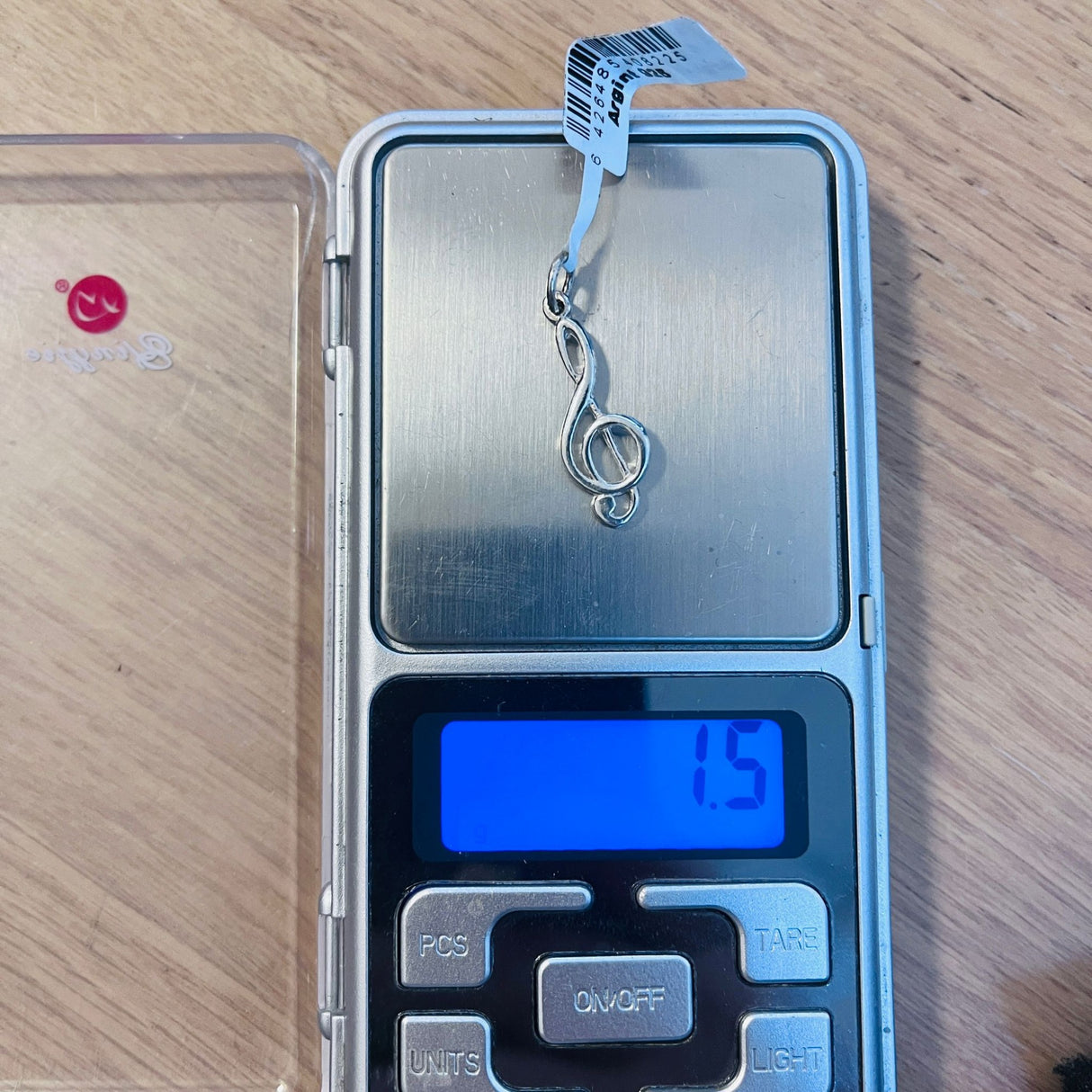 Pandantiv din Argint 925 Jolie Silver, Model Cheia Sol, 30 x 10 mm, 1.5 g - vivimall.ro