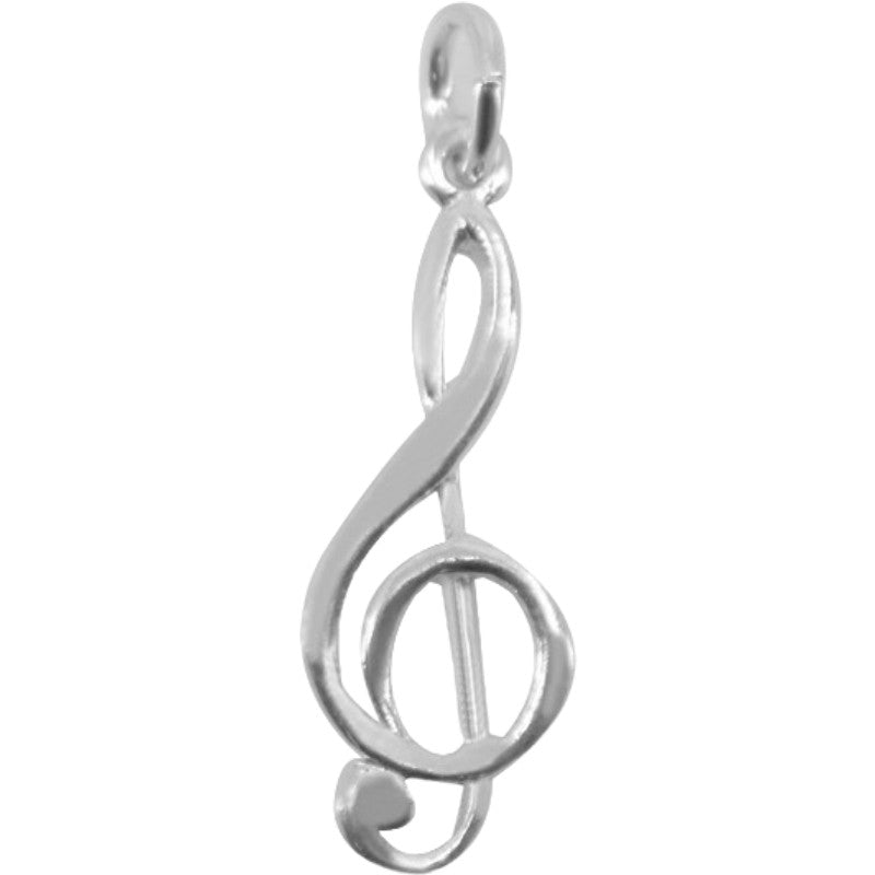 Pandantiv din Argint 925 Jolie Silver, Model Cheia Sol, 30 x 10 mm, 1.5 g - vivimall.ro