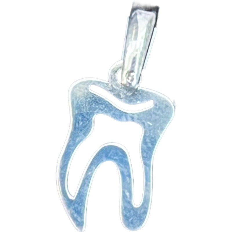 Pandantiv din Argint 925 Jolie Silver, Model Dinte, 15 x 7 mm, 0.6 g - vivimall.ro