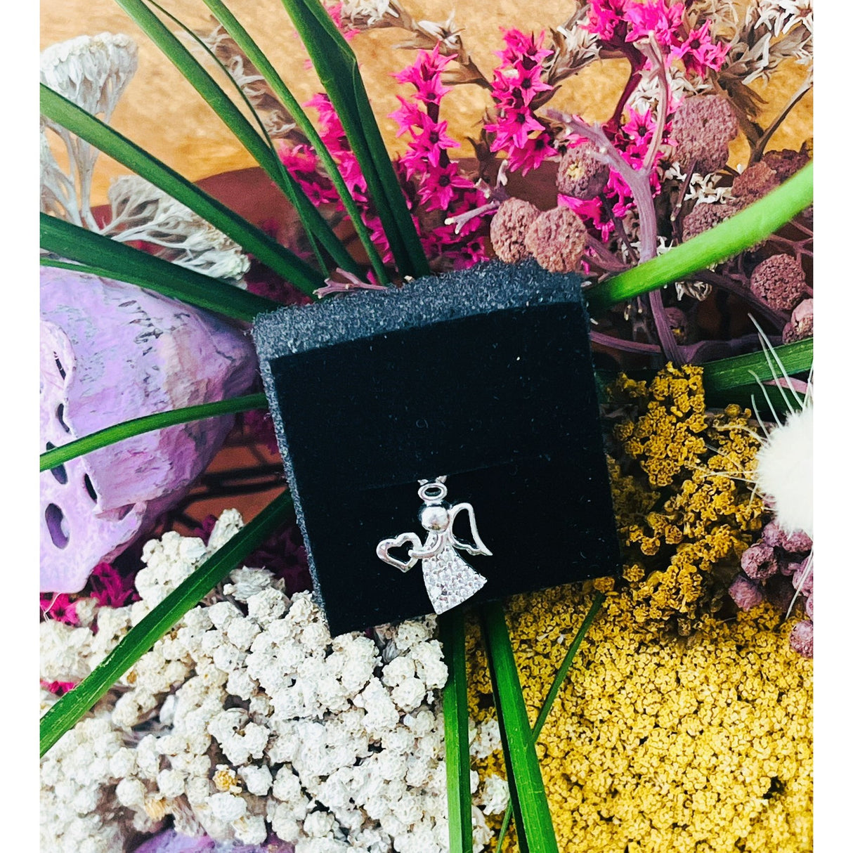 Pandantiv din Argint 925 Jolie Silver, Model Inger Rodiat, 22 x 12 mm, 1.6 g - vivimall.ro