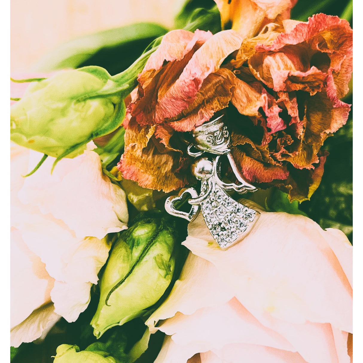 Pandantiv din Argint 925 Jolie Silver, Model Inger Rodiat, 22 x 12 mm, 1.6 g - vivimall.ro