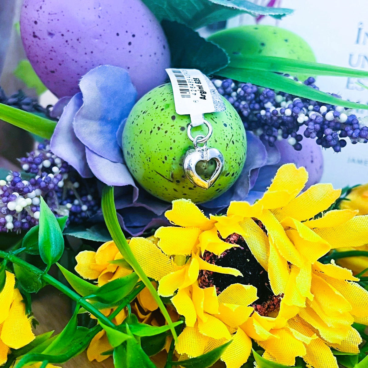 Pandantiv din Argint 925 Jolie Silver, Model Inima Contur, 18 x 12 mm, 1 g - vivimall.ro