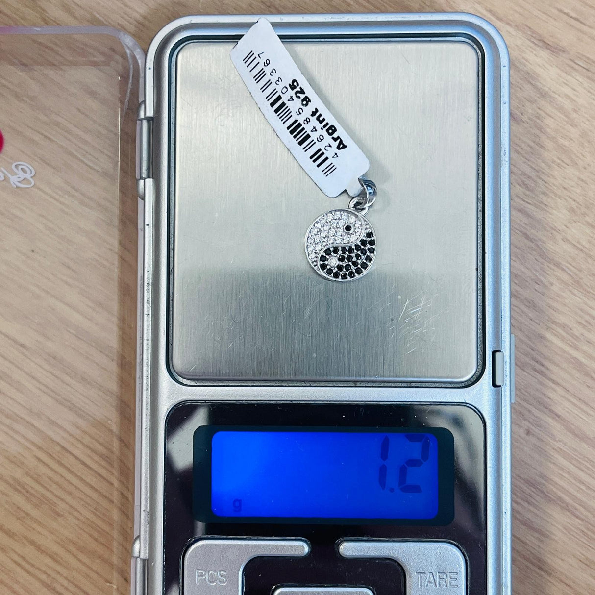 Pandantiv din Argint 925 Jolie Silver, Model Ying si Yang, 11 x 11 mm, 1.2 g - vivimall.ro