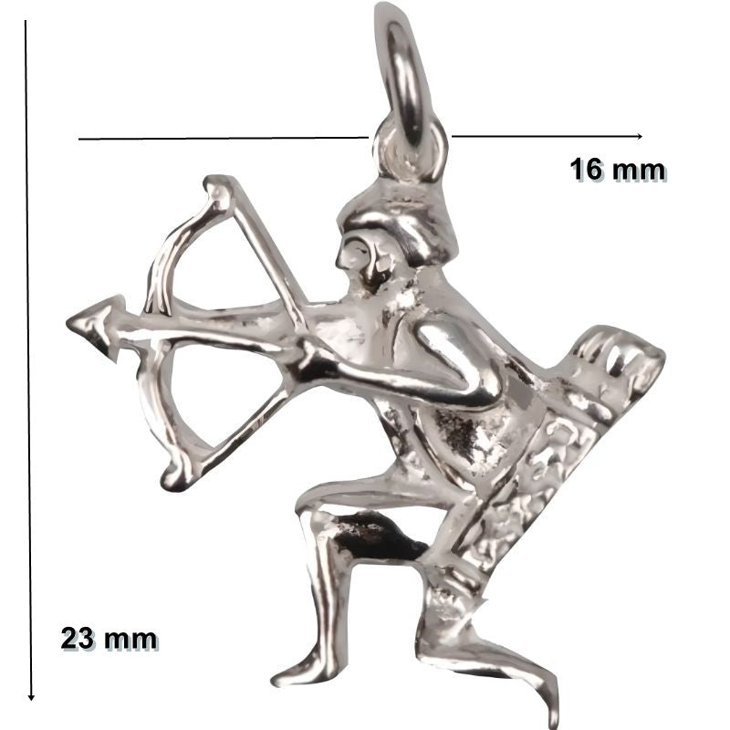 Pandantiv din Argint 925 Jolie Silver, Zodia Sagetator, 23 x 16 mm, 1.1 g - vivimall.ro